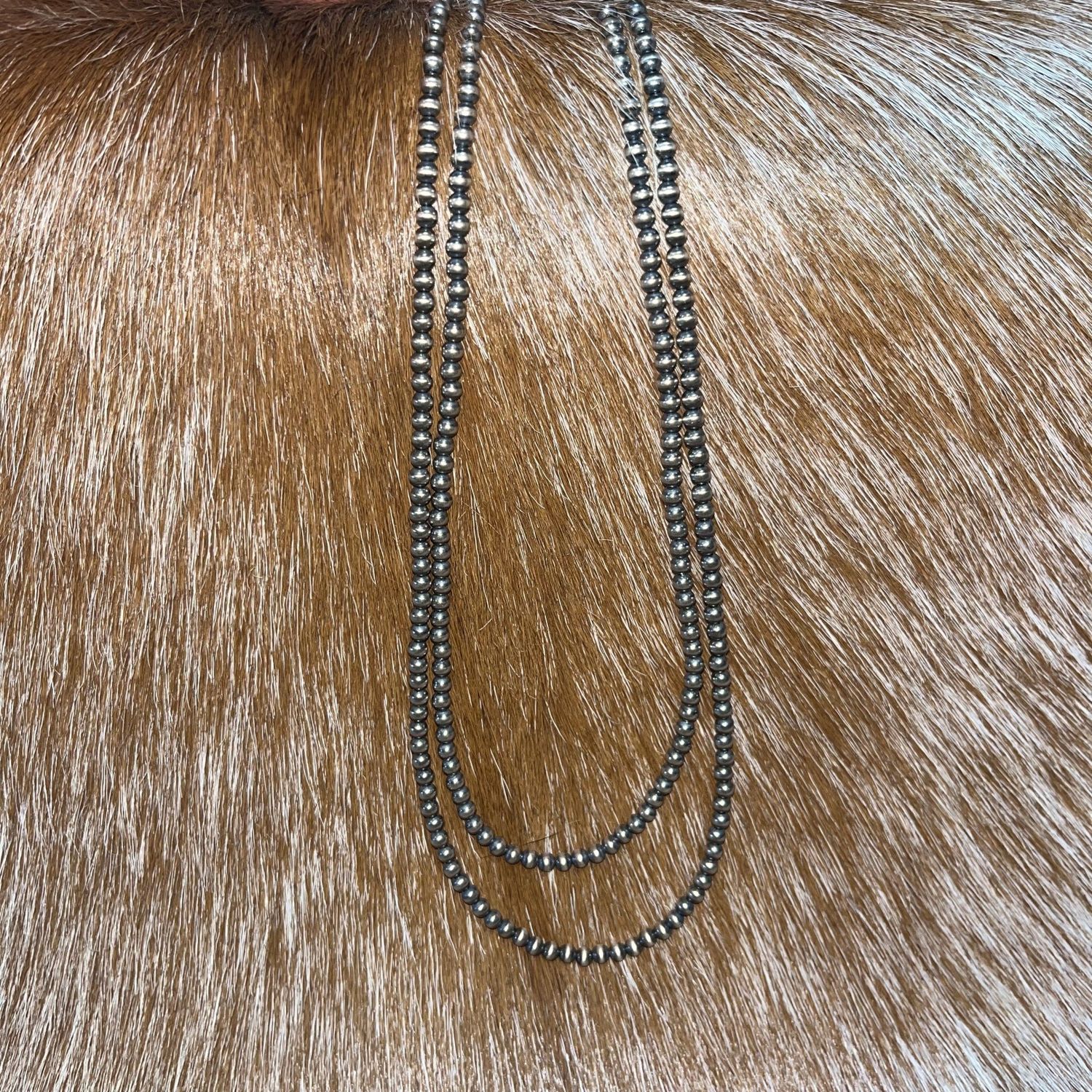 4MM Navajo Pearl Necklace