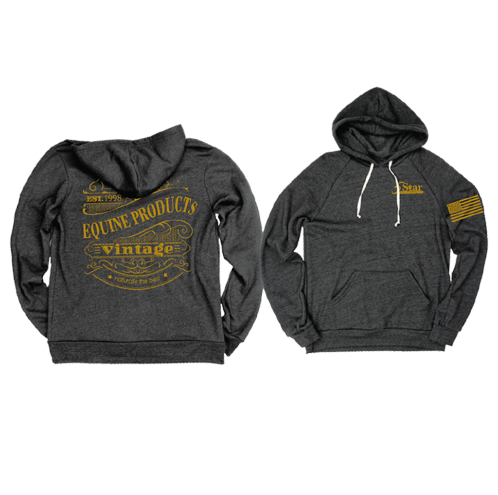 Triblend y Fleece Ragland Hoodie
