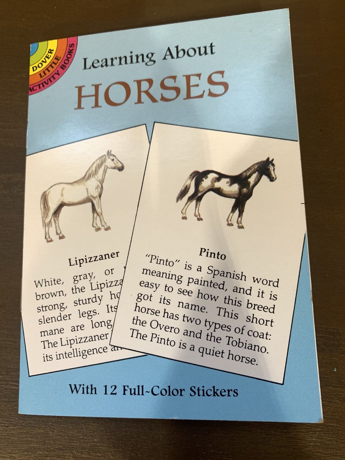 Learning about Horses Activity Book