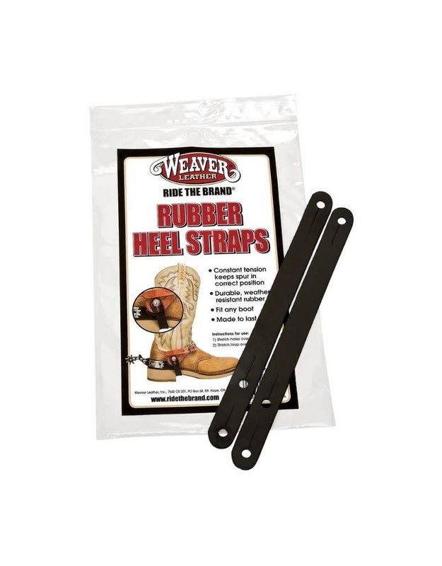 Rubber Spur Tie Down Heel Straps
