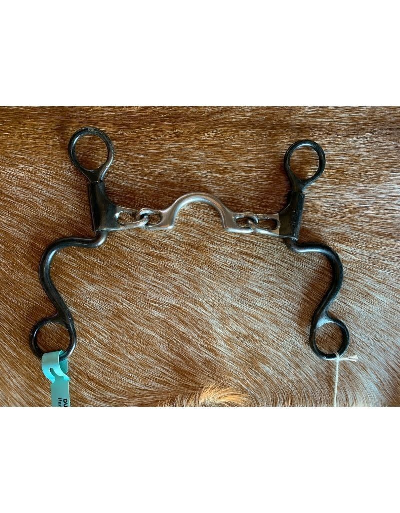 1 ½" Rounded low port chain 6 ½" cheek bit