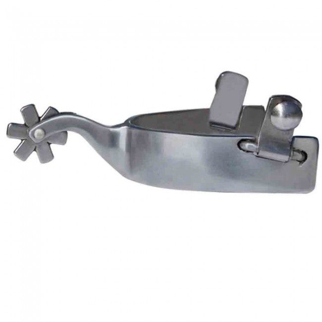 Cowhand 6PT Gunmetal Spurs