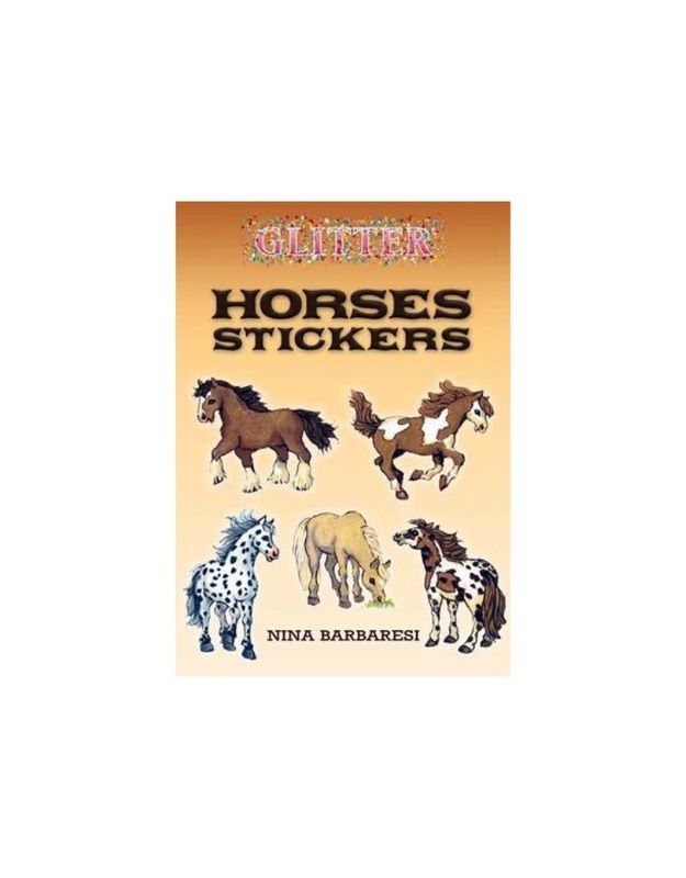 Glitter Horses Sticker Booklet