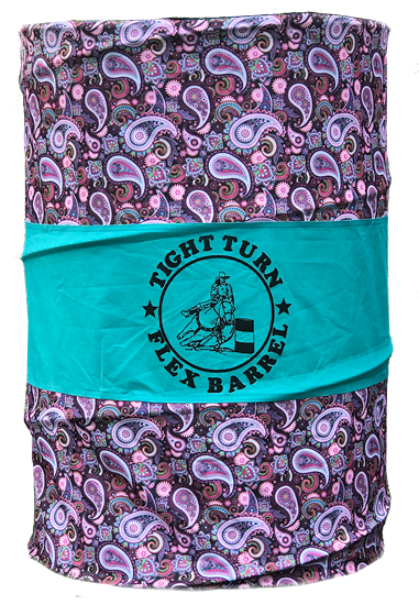 Tight Turn Flex Barrels Paisley/Turquoise
