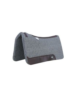Steam Pressed Deluxe Felt Charcoal  1 1/4"