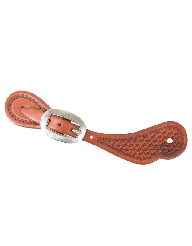 Spur Strap Cowboy Medium Chestnut Skirting Mini Basket