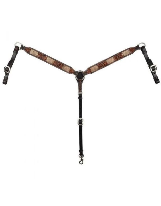 Breast Collar Pony size Filigree Brindle