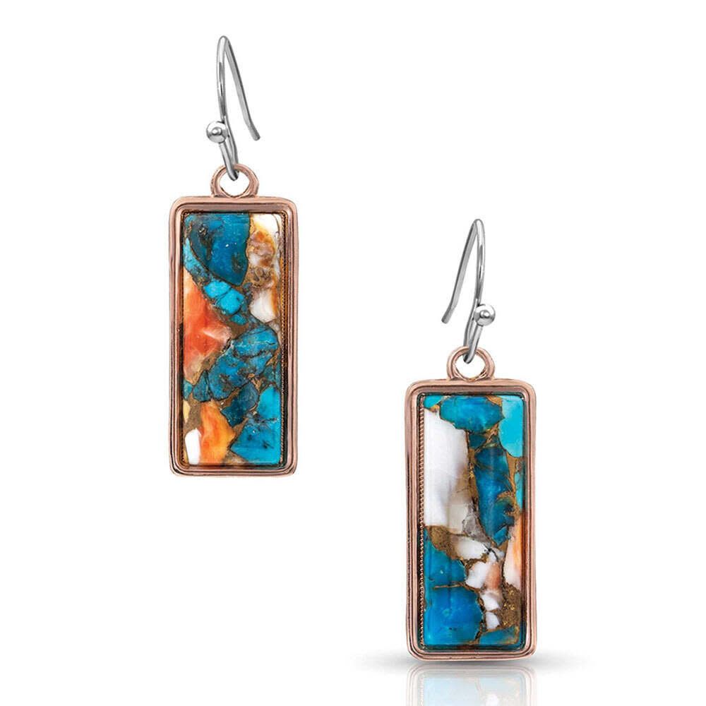 Sweet Memories Picture Perfect Turquoise Earrings