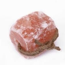 Himalayan Salt Horse lick on a rope small (6.6-8.8lb)