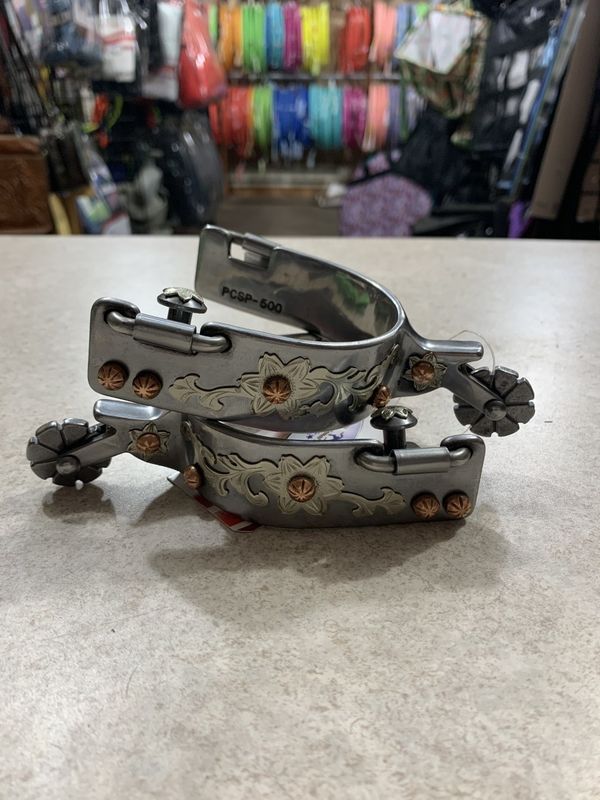 Floral Copper DOT Spur