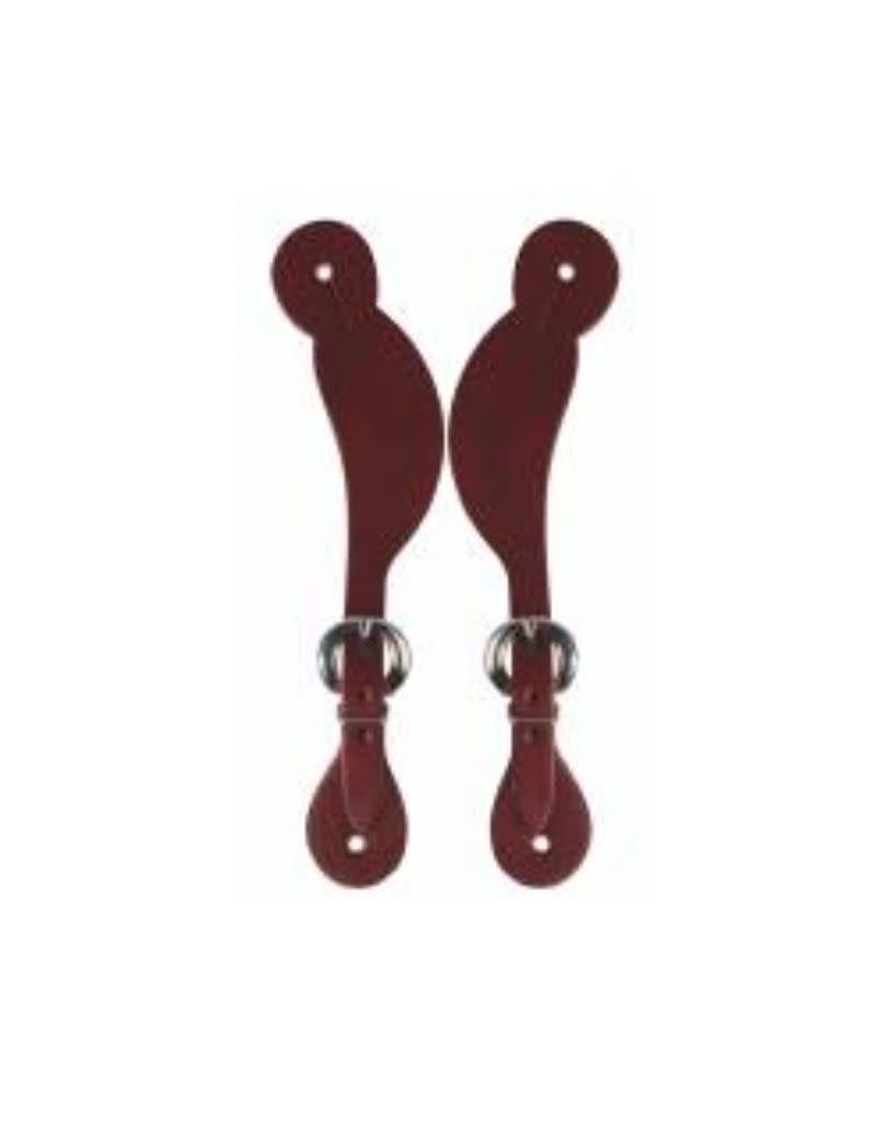 Hombre Spur Straps Burgundy