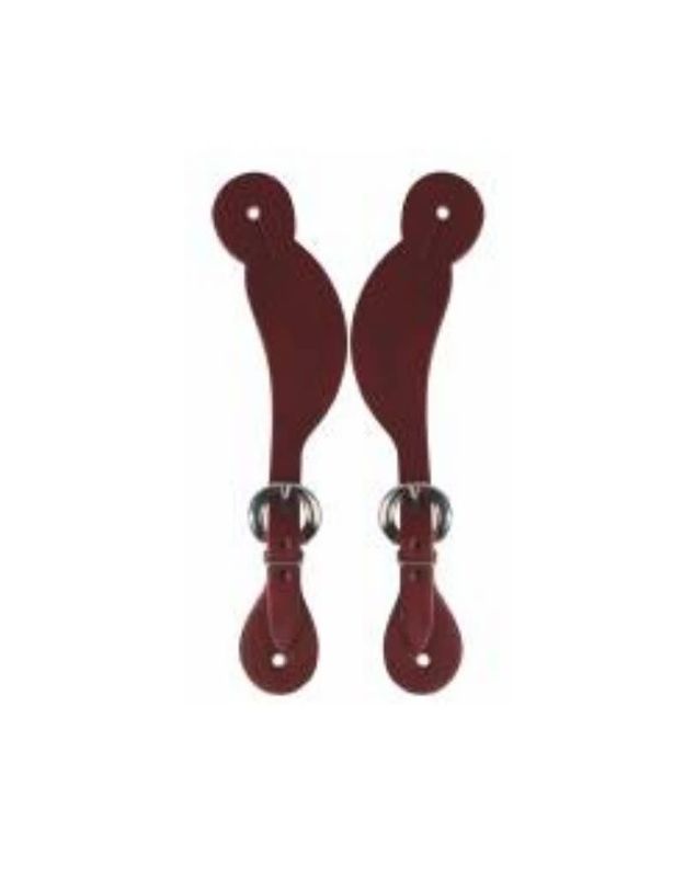 Hombre Spur Straps Burgundy
