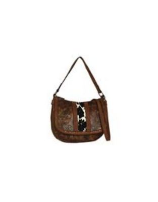 Slouch Tooled w/Brindle Trim