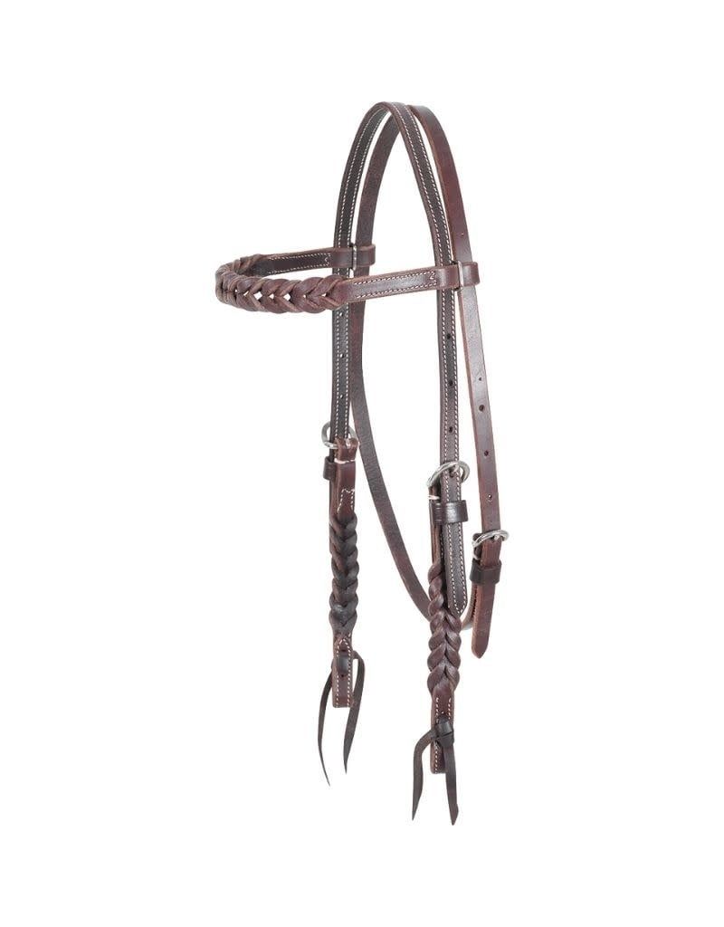 Headstall Browband Blood Knot Latigo