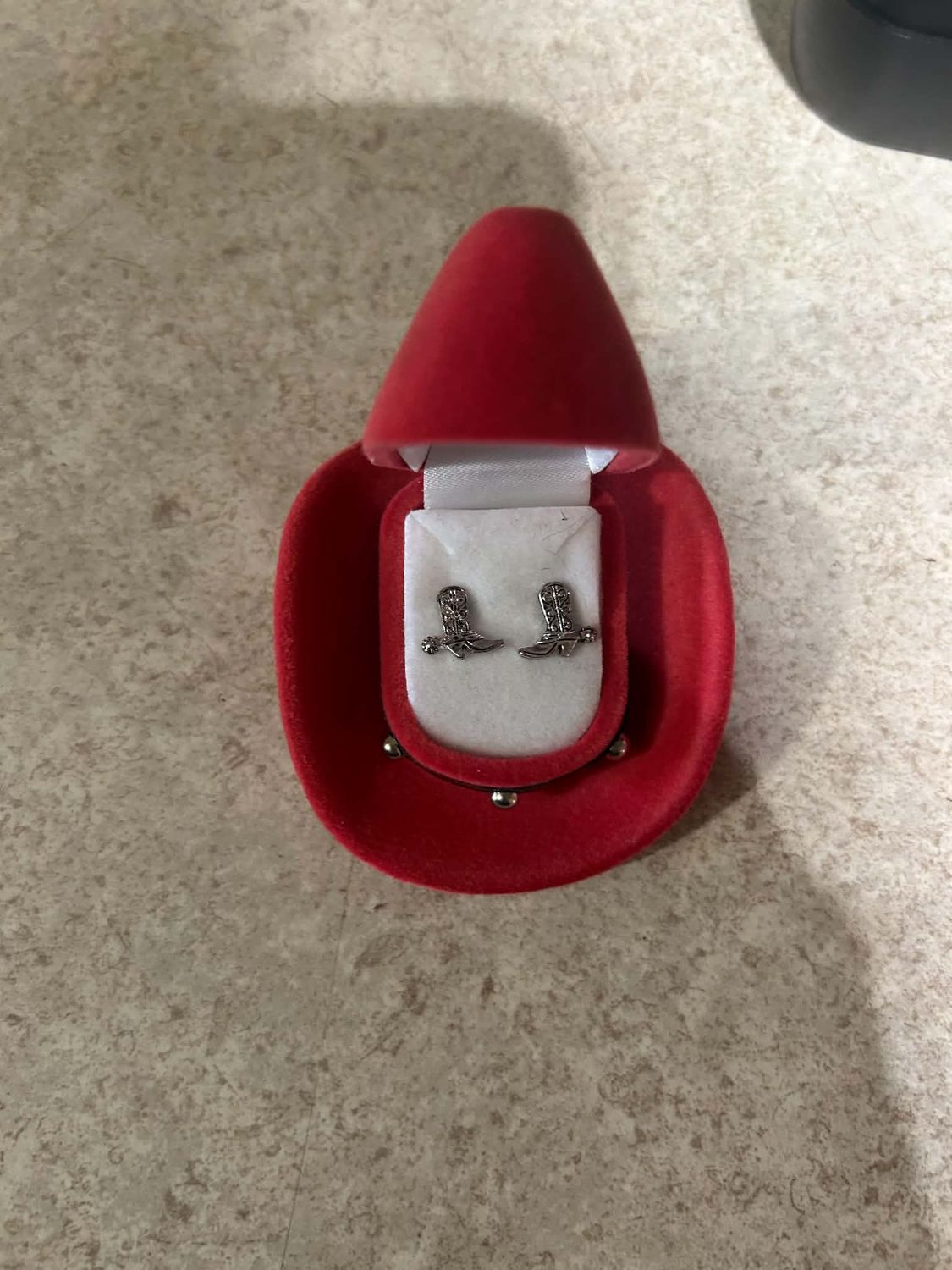 Boot Earrings in Box