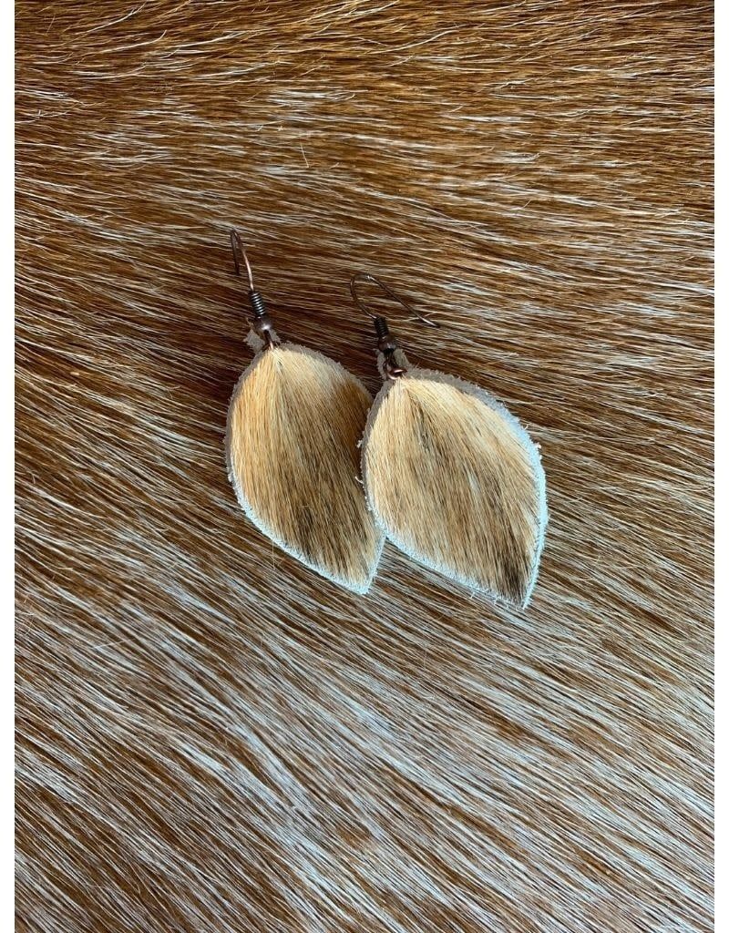 Small Hide Earrings