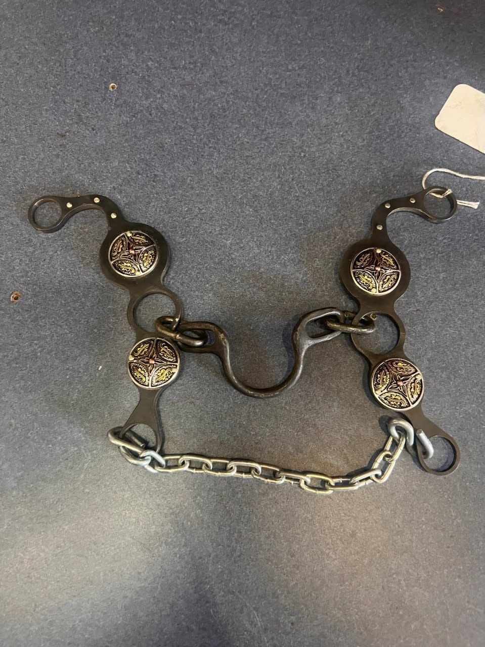 Paul Petska Chain Port Gag (conchos may vary) Long