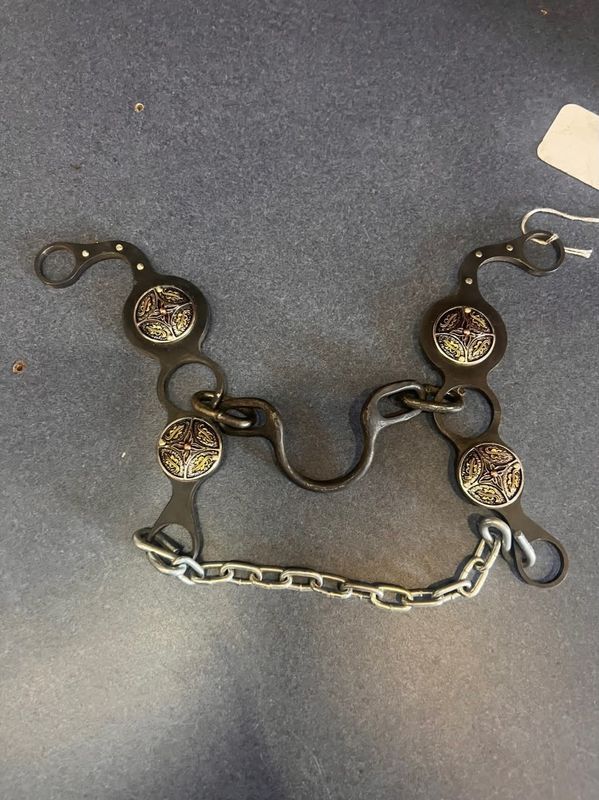 Paul Petska Chain Port Gag (conchos may vary) Long