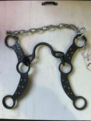 Chain Port Gag Short/Medium Dots