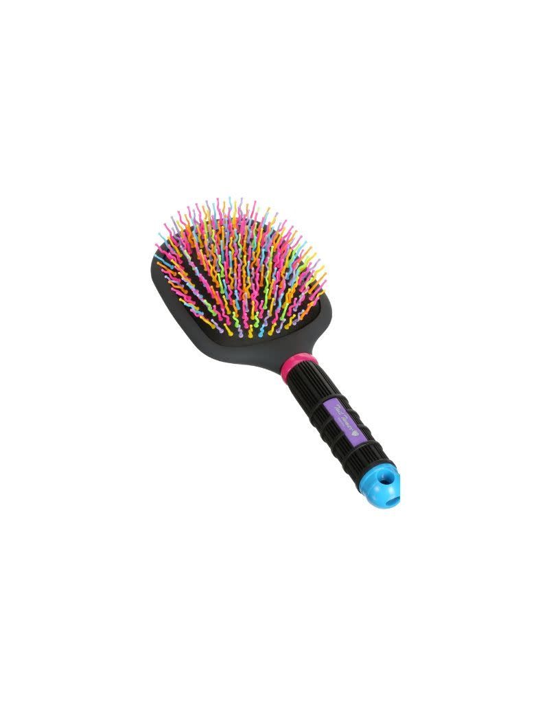 Rainbow Paddle Brush