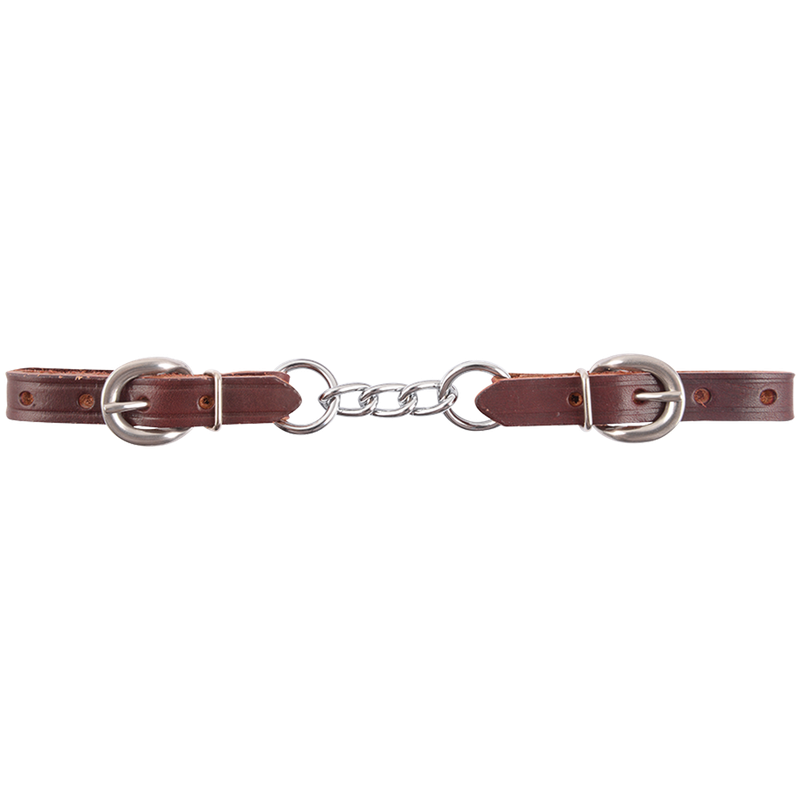 Latigo Curb Strap w/4 Chain Links