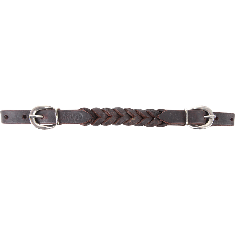 Latigo Curb Strap with Blood Knots