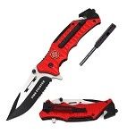 FD Tactical Knife w/firestarter &amp; whistle