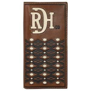 Rodeo Wallet Embossed w/Ivory Inlay