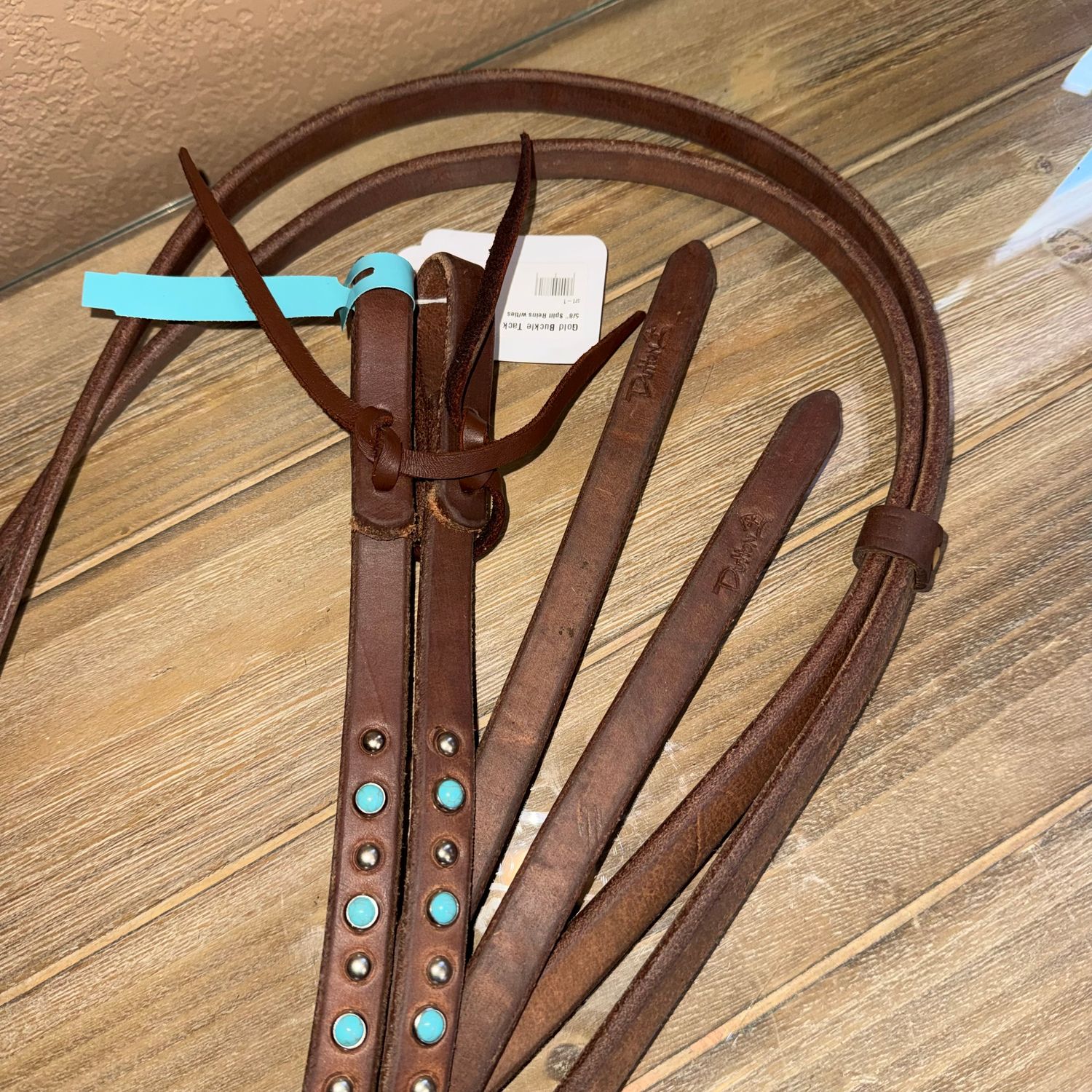 5/8" Split Reins w/ties