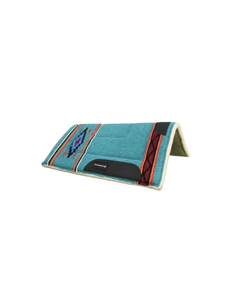 Fleece Pony/Barrel Pad-turq