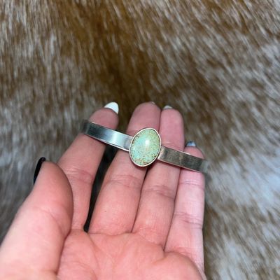 SS Royston Turquoise Cuff