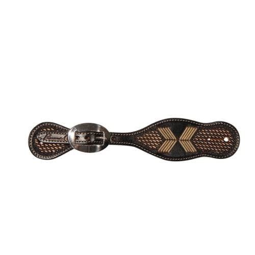 Women's Spur Straps Chocolate Arrow