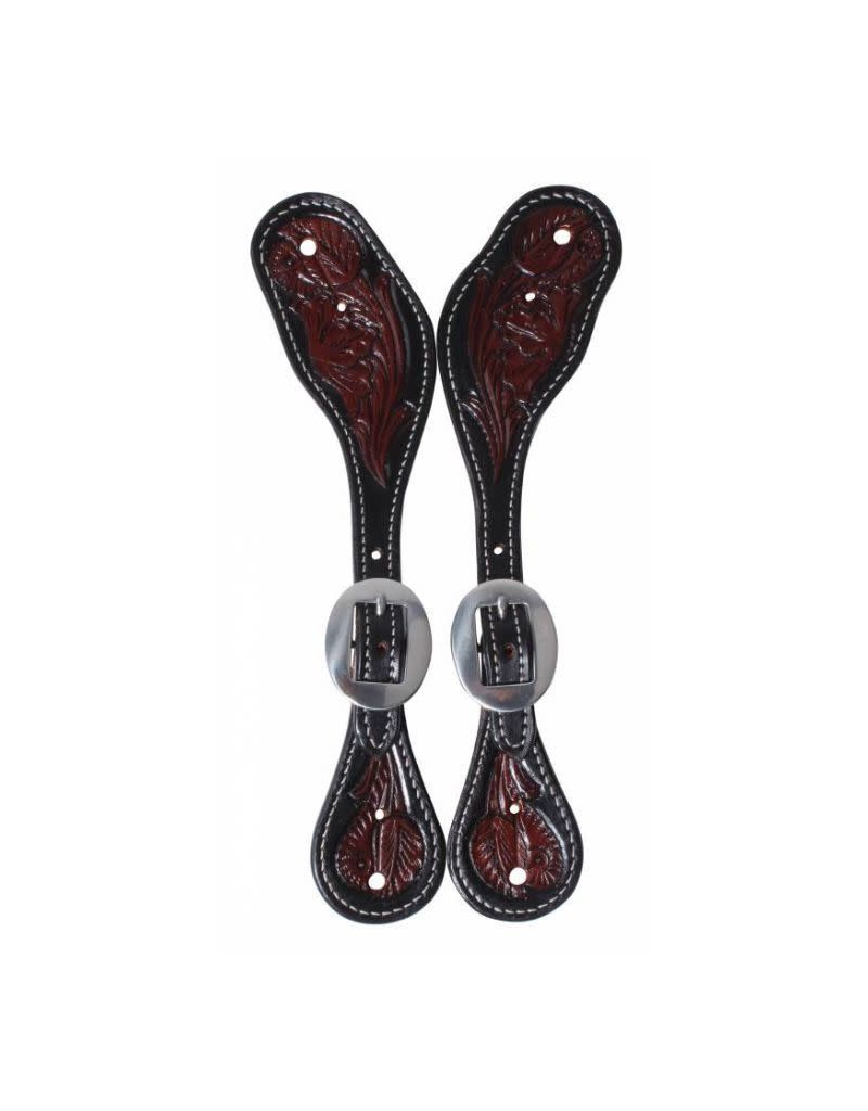Floral Spur Strap Black Stratford