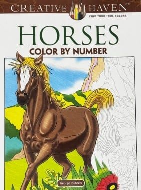 Horses Color by Number