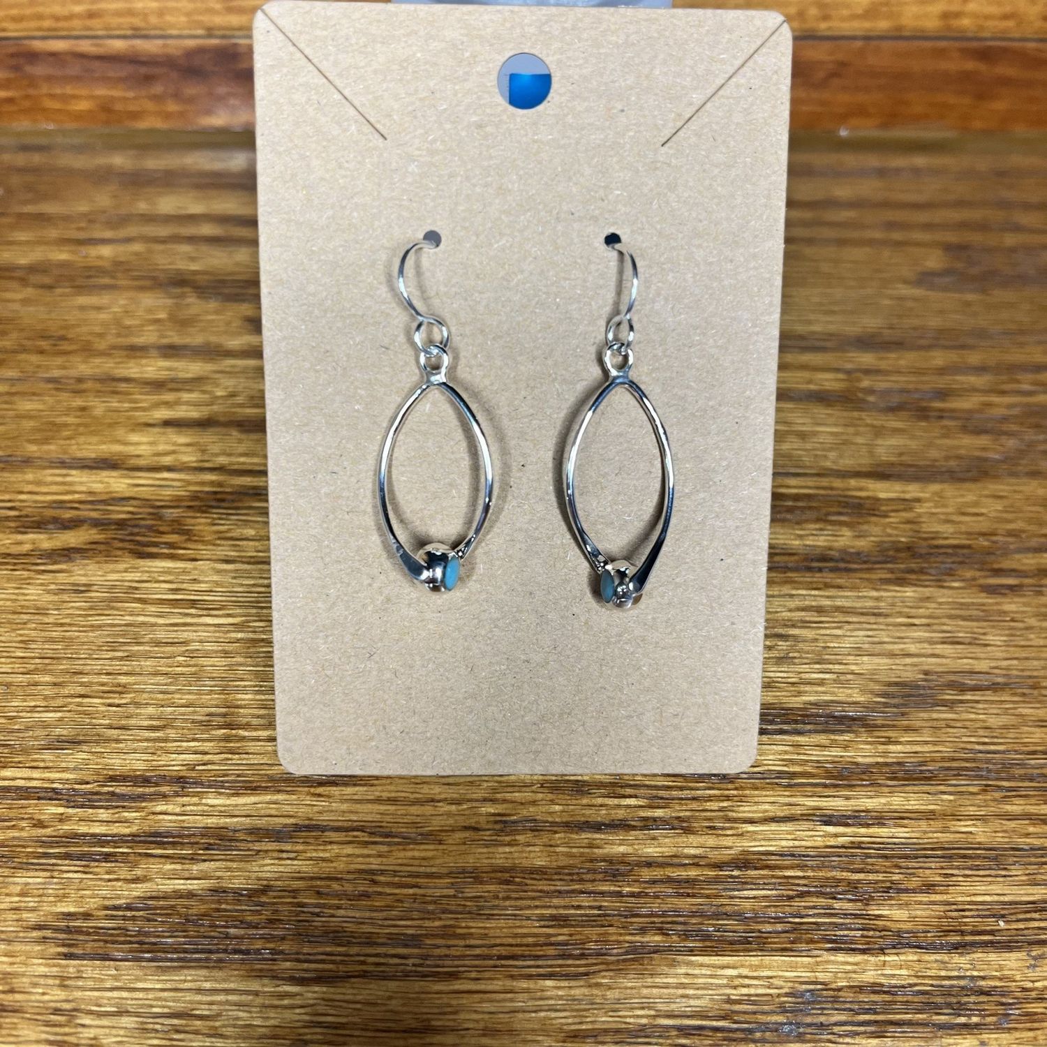 Turquoise Mini Twist Earrings