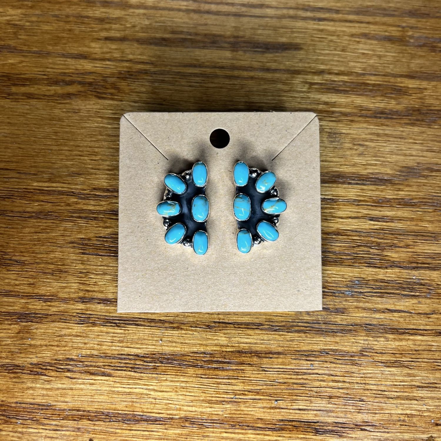 Chunky Cluster Post Earring