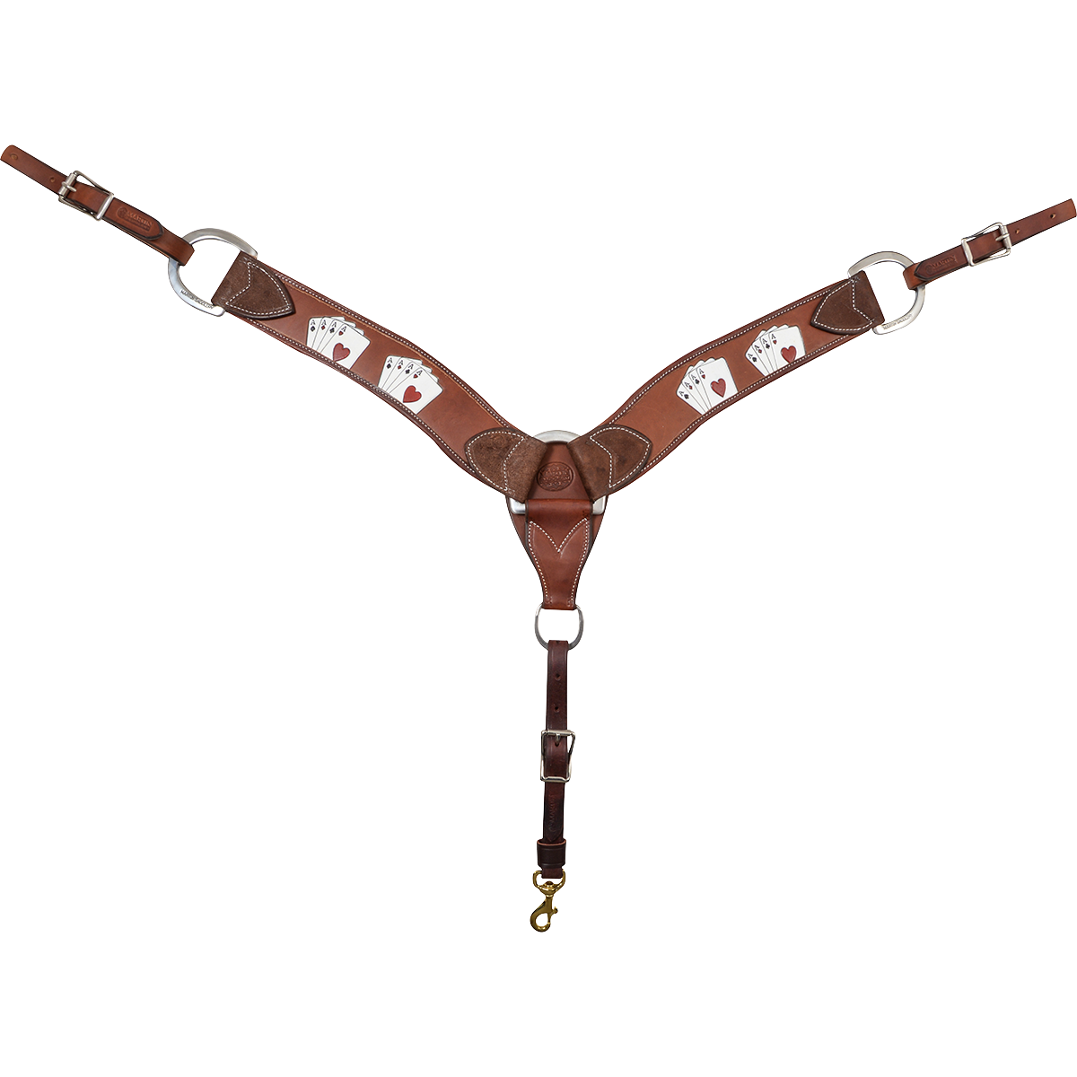 Card Suite Chocolate Breast Collar