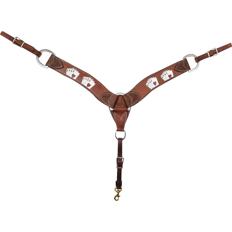 Card Suite Chocolate Breast Collar