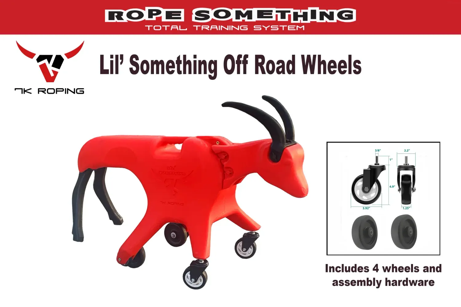 Lil Something Roller Dummy Off Road Wheel Set of 4