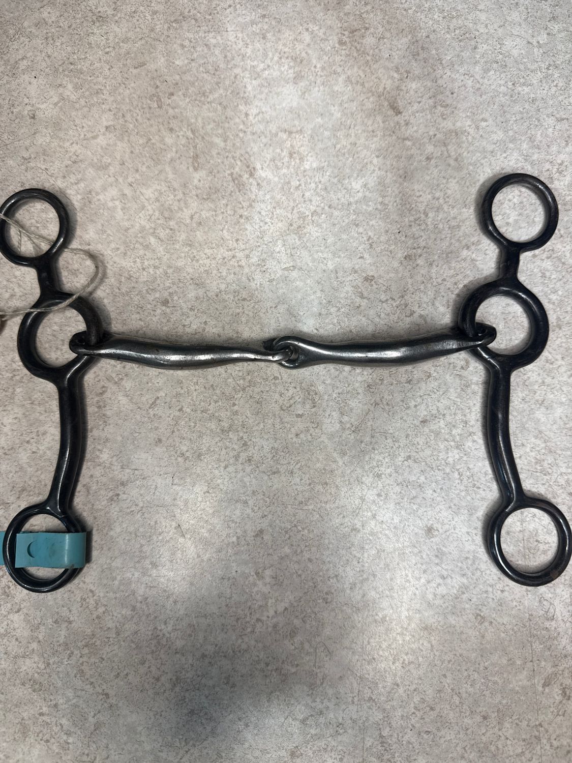 2 Piece Smooth Bar 1" Short Cheek Swept Back Gag