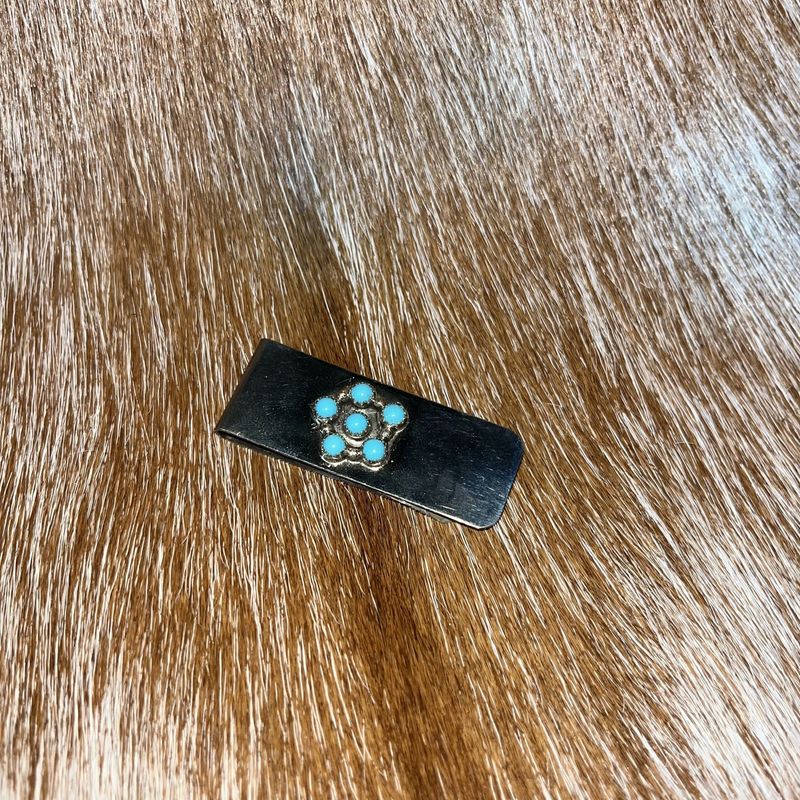 Kingman Turquoise Money Clip
