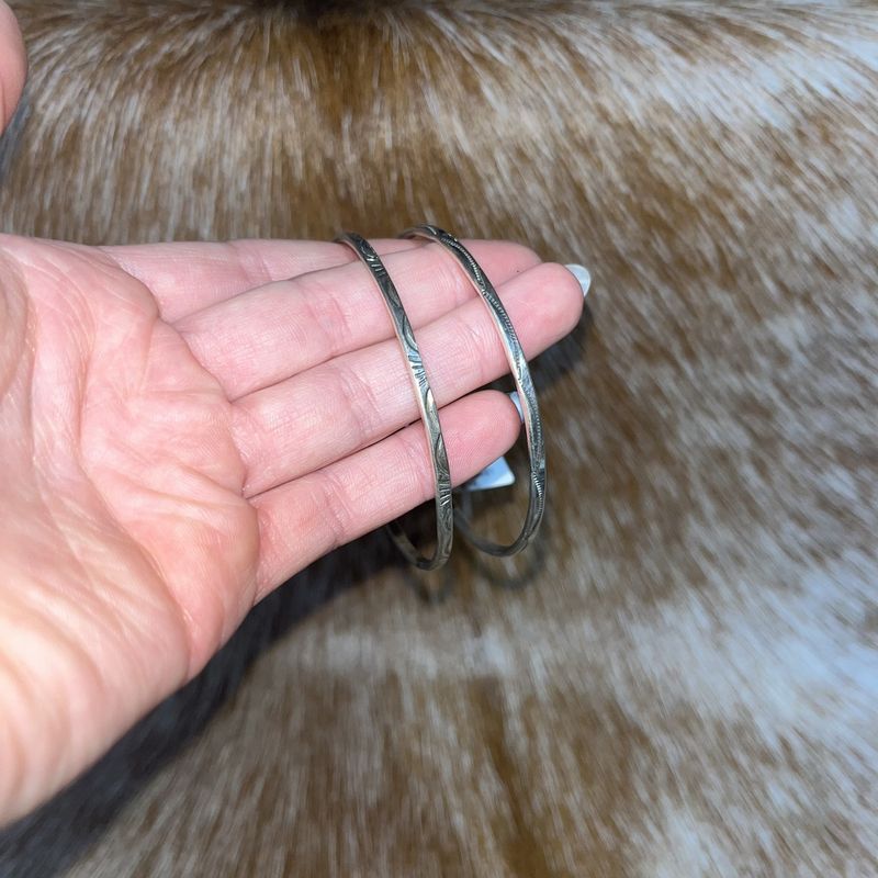 Silver Bangle Bracelet