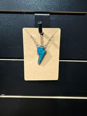 Turquoise Bolt Necklace