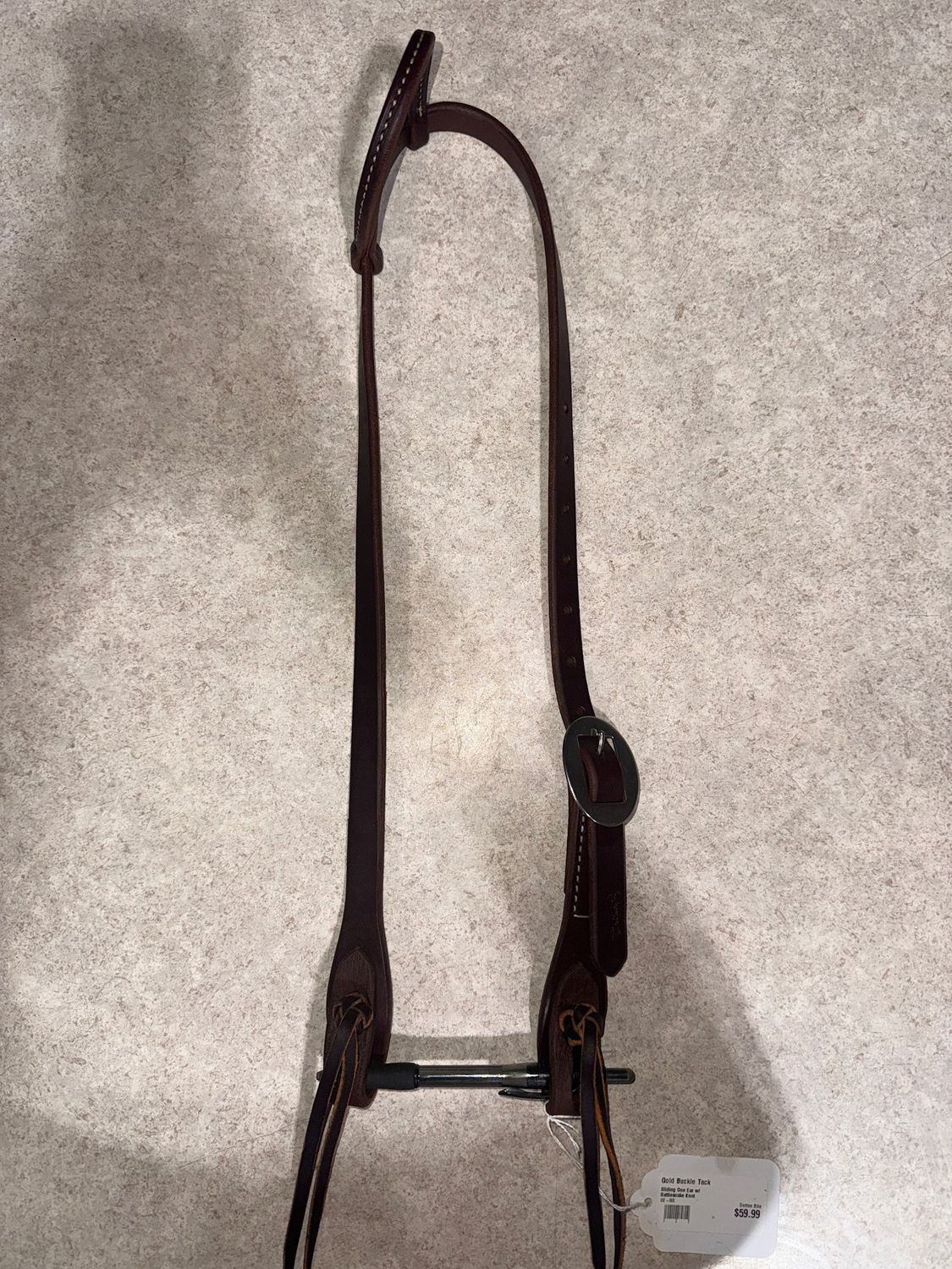 Sliding One Ear w/ Rattlesnake Knot