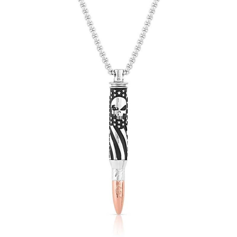 I'll Cover You  Sniper Bullet Necklace