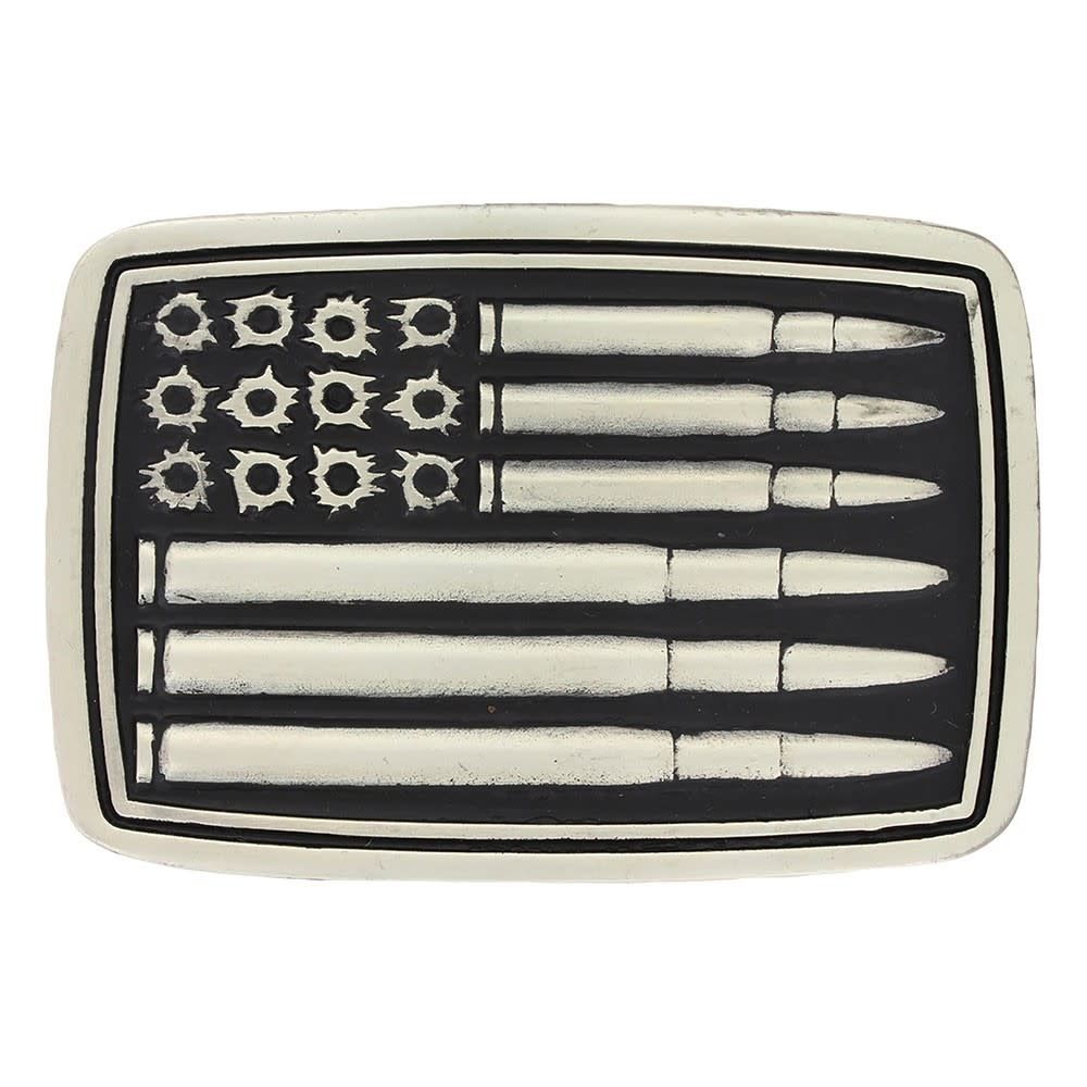 Silver Bullet Flag Buckle