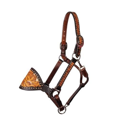 Buckstitched Filigree Bronc Halter