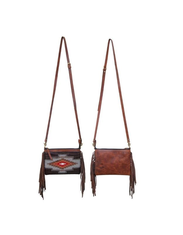 Crossbody/Wristlet Bag - 9" x 5" Black Gator