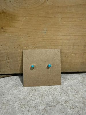 Turquoise Mini Stud Earrings