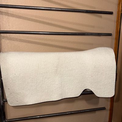 Western Felt Liner 1/4" White